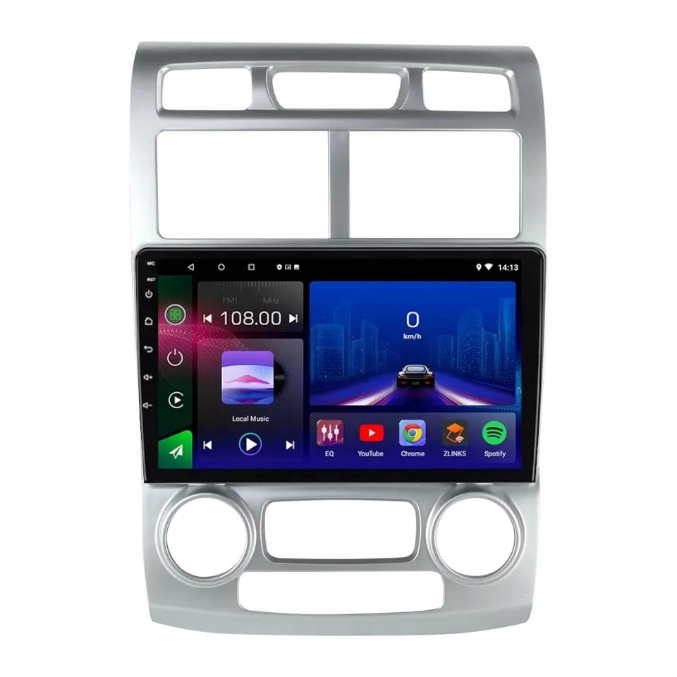 Izzishop Pl Radio Nawigacja Dla Kia Sportage Srebrne Z Carplay I