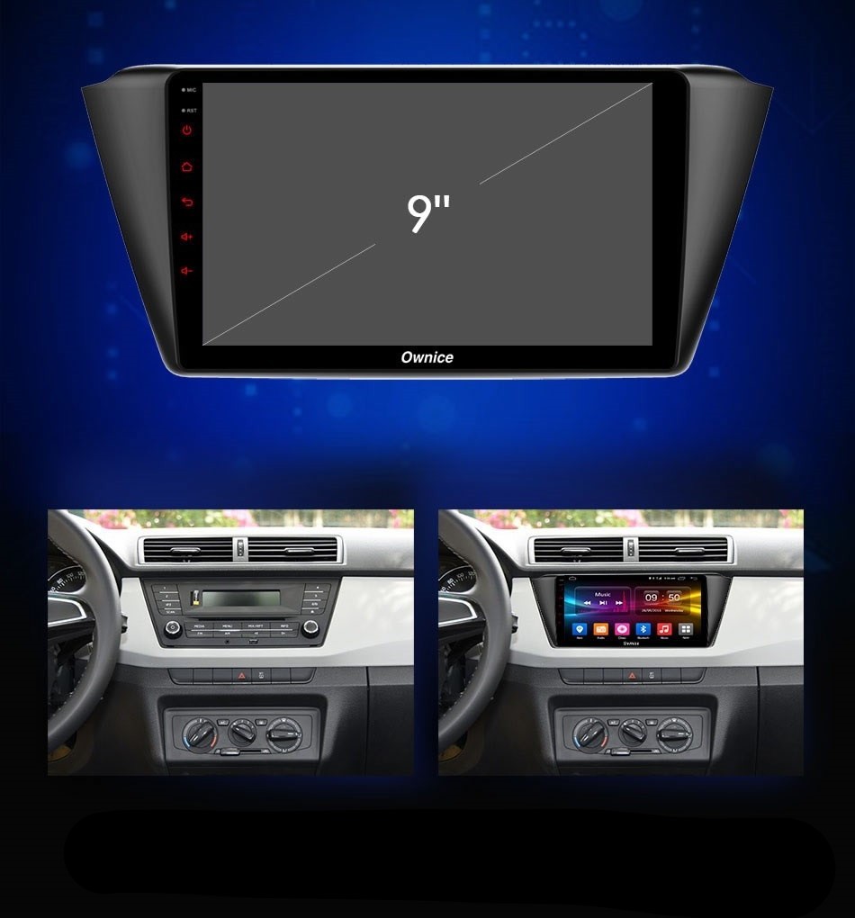 Izzishop Pl Radio Nawigacja Dla Skoda Fabia Z Carplay I Android