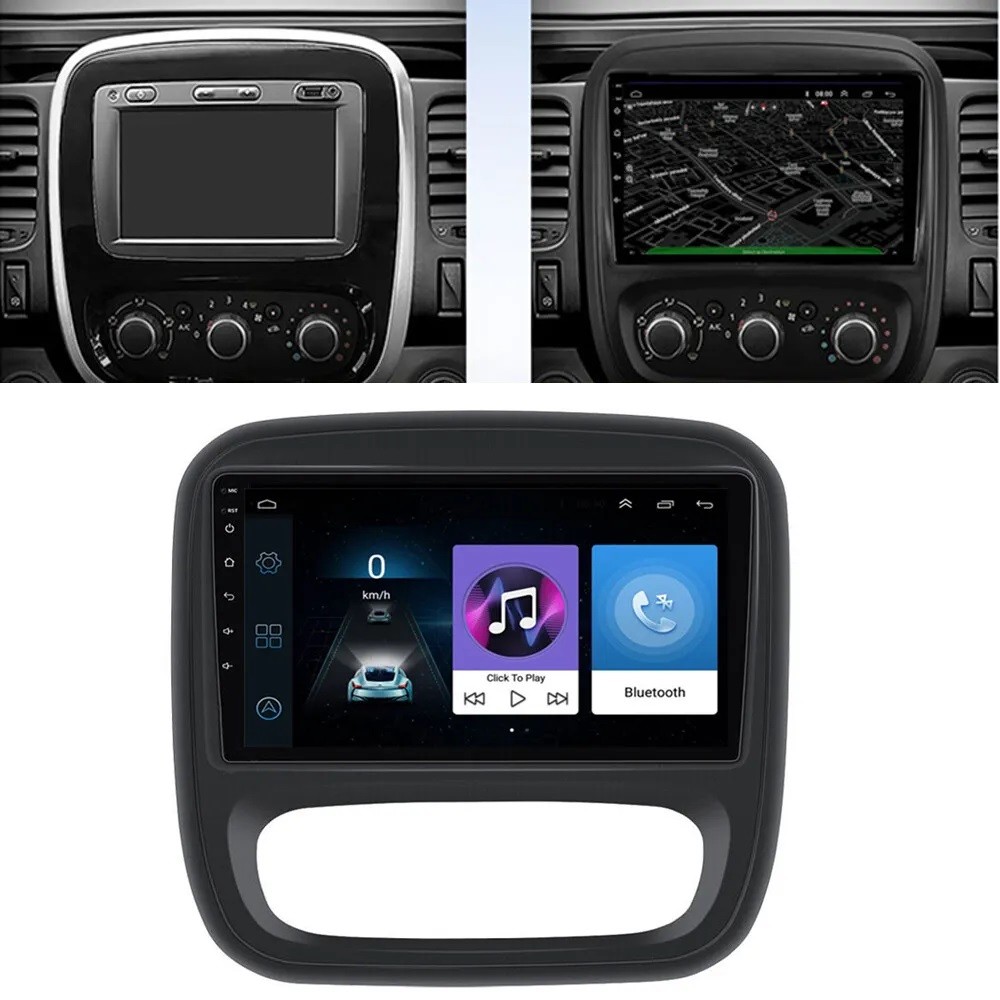 Autoradio AWESAFE Android 12 pour Renault Trafic (2014-2019) [2G+